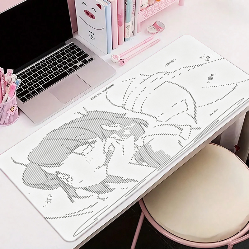 Desk Setup Cute - Кожаный коврик для мыши 1 шт.,