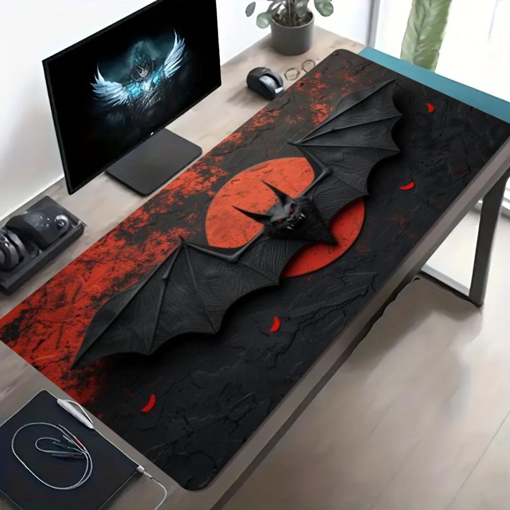 Коврик для мыши с темно-красны – обзор и цена Desk Setup Red