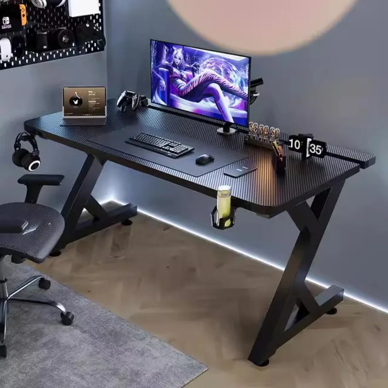 Q Минималистичный черный дизай – обзор и цена Desk Setup No Computer