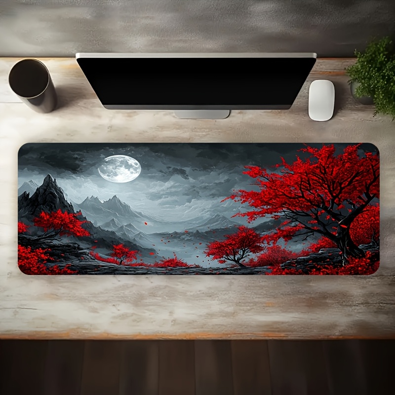 Игровой коврик для мыши Red Tr – обзор и цена Desk Setup Red