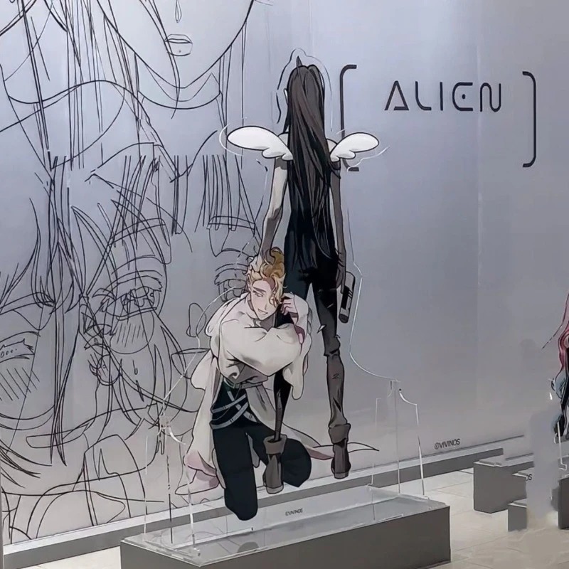 Аниме Alien Stagee, косплей, 1 – обзор и цена Desk Setup Cute