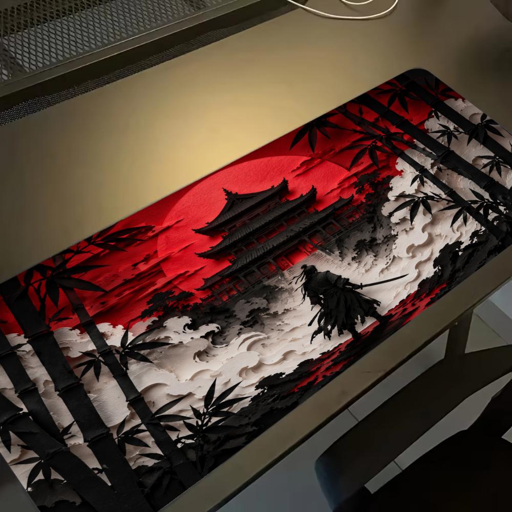 Коврики для мыши Samurai Red M – обзор и цена Desk Setup Red