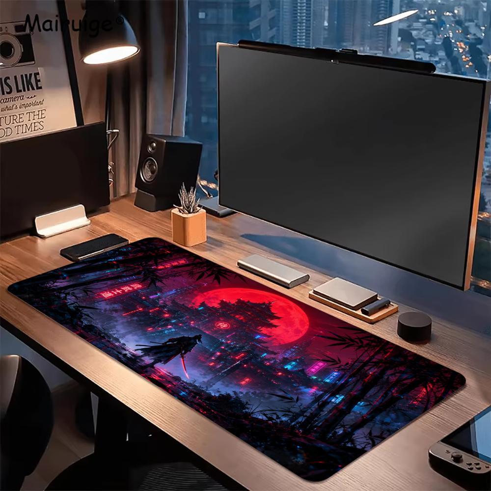 Коврики для мыши Samurai Red M – обзор и цена Desk Setup Red