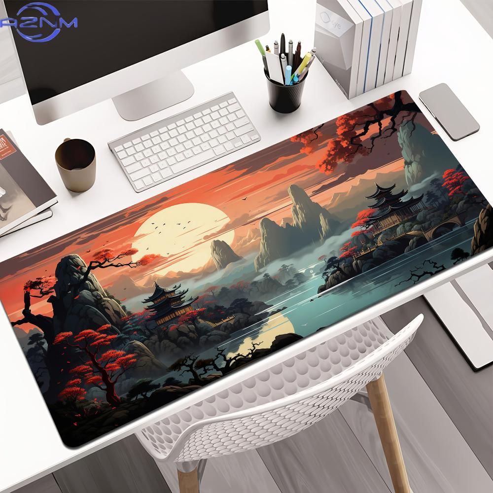 Красно-черный коврик для мыши  – обзор и цена Desk Setup Red