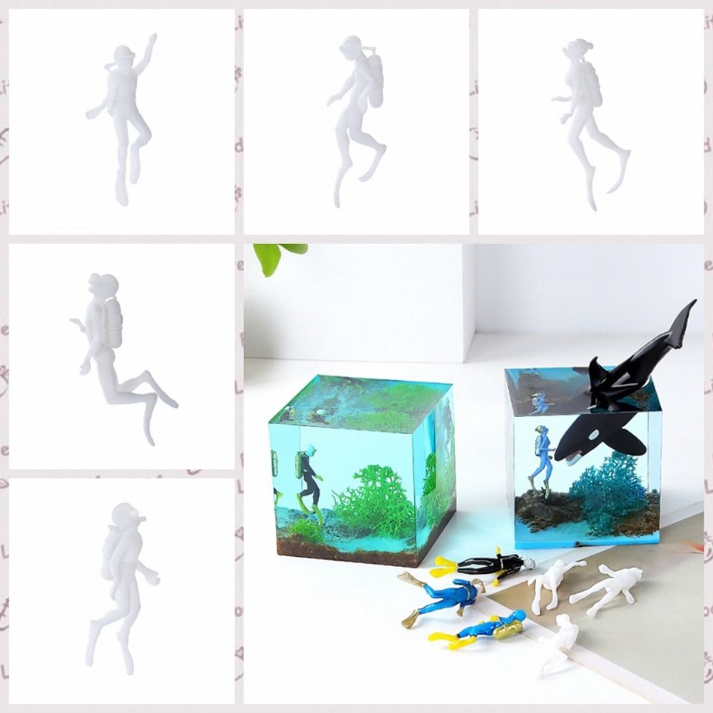 Декоративные фигурки дайверов, – обзор и цена Desk Setup Nature