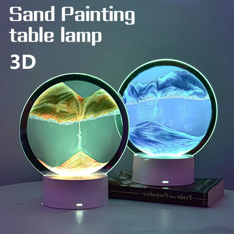3D-ночник с динамическим песко – обзор и цена Desk Setup Nature