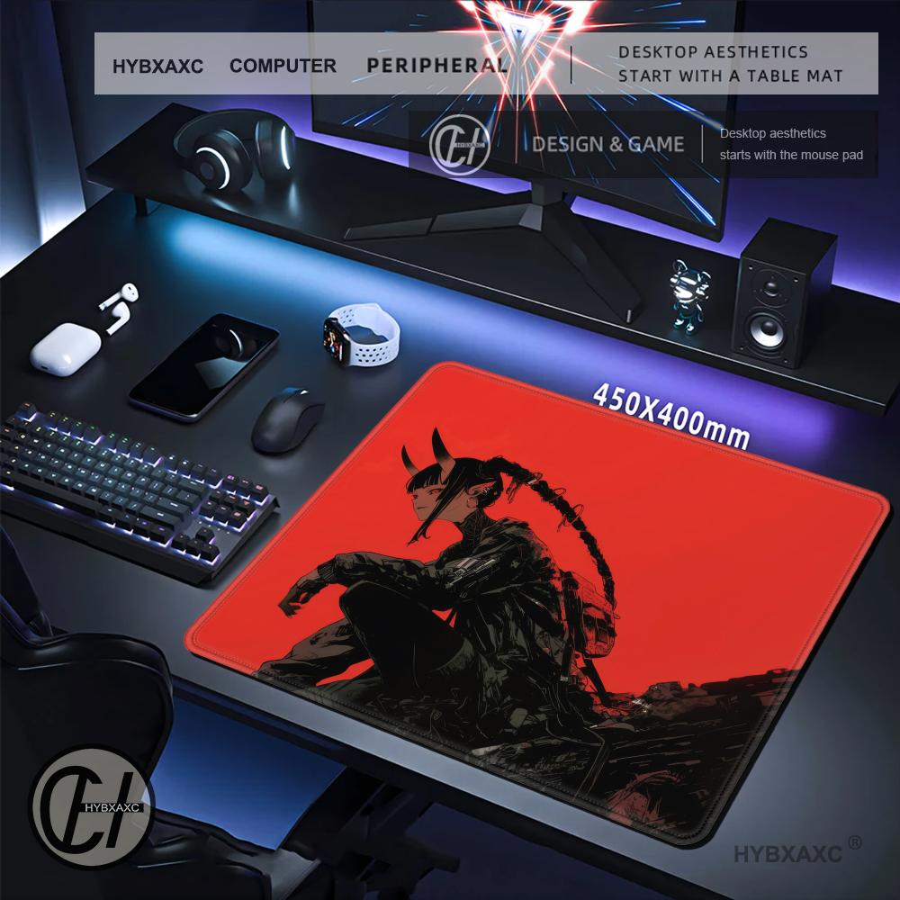 Коврик для мыши HYBXAXC Red Ba – обзор и цена Desk Setup Red