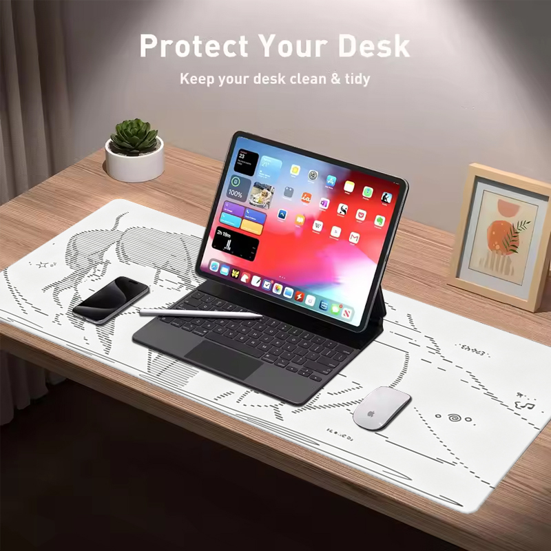 Кожаный коврик для мыши 1 шт., – обзор и цена Desk Setup Cute